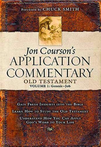 Jon Courson's Application Commentary: Volume 1, Old Testament, (GenesisJob),Used