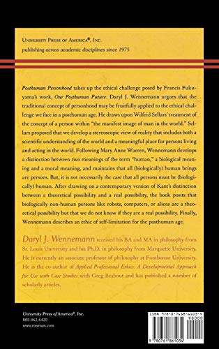 Posthuman Personhood,Used