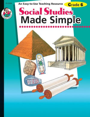 Social Studies Made Simple, Grade 6,Used