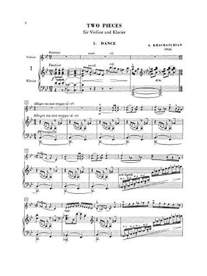 Two Pieces (Kalmus Edition),Used
