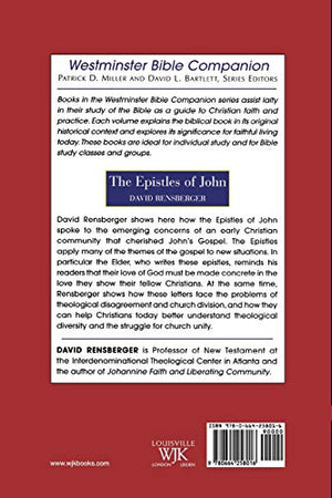 The Epistles Of John (Westminster Bible Companion),New