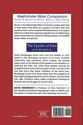 The Epistles Of John (Westminster Bible Companion),New