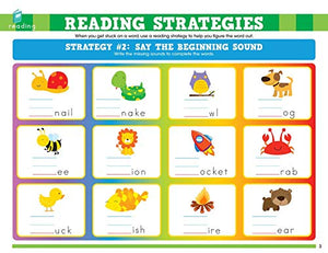 Ready to Learn: First Grade SkillBuilding Workpad: Reading Strategies, Letter Practice, Addition, Subtraction,Used