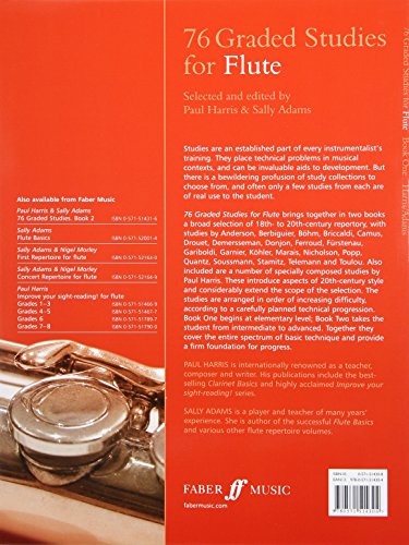 76 Graded Studies For Flute, Bk 1 (Faber Edition, Bk 1)