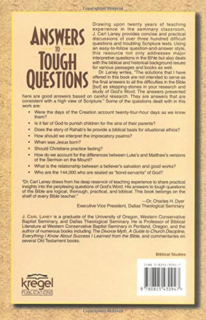 Answers To Tough Questions: A Survey Of Problem Passages And Issues,New