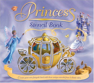 Princess Stencil Book,Used