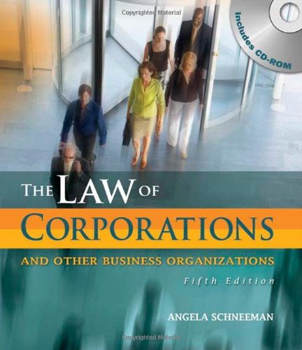 Law of Corporations and Other Business Organizations,New