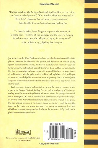American Bee: The National Spelling Bee and the Culture of Word Nerds,Used