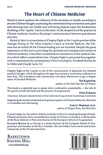Rooted In Spirit: The Heart Of Chinese Medicine,Used