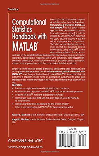 Computational Statistics Handbook with MATLAB (Chapman & Hall/CRC Computer Science & Data Analysis),Used