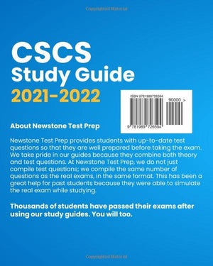 CSCS Study Guide 20212022: Complete Review + 380 Test Questions and Detailed Answer Explanations for the NSCA Certified Strengt,Used