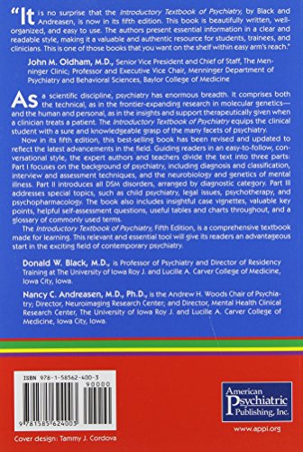 Introductory Textbook Of Psychiatry