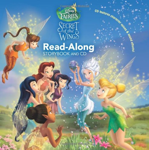 Disney Fairies: The Secret of the Wings ReadAlong Storybook and CD,Used