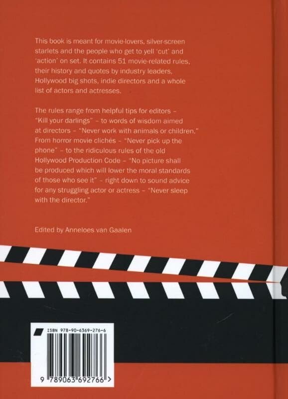 Never Sleep with the Director: And 50 Other Ridiculous Film Rules (Ridiculous Design Rules),Used