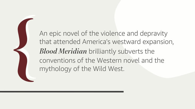 Blood Meridian: Or the Evening Redness in the West (Modern Library (Hardcover)),Used