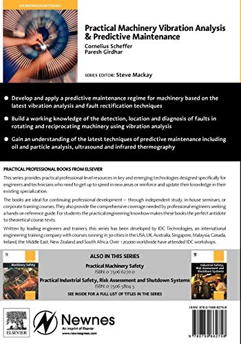 Practical Machinery Vibration Analysis and Predictive Maintenance (Practical Professional),Used