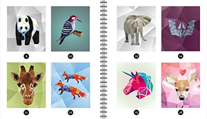 Brain Games  Sticker by Number: Animals (28 Images to Sticker),New