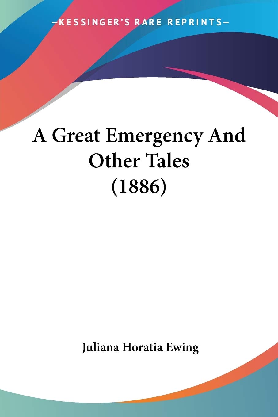 A Great Emergency And Other Tales (1886),Used