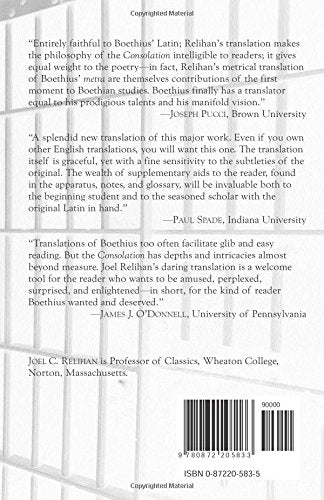 Consolation Of Philosophy,Used