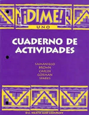 Dime Uno Cuaderno De Actividades (McDougal Littell Dime) (Spanish Edition),Used