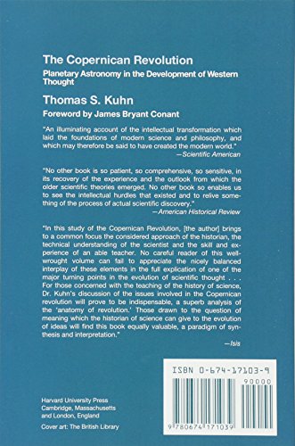 The Copernican Revolution: Planetary Astronomy in the Development of Western Thought,Used
