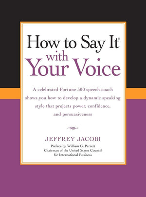 How To Say It with Your Voice,Used