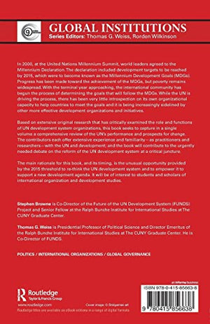 Post2015 Un Development: Making Change Happen? (Global Institutions),Used