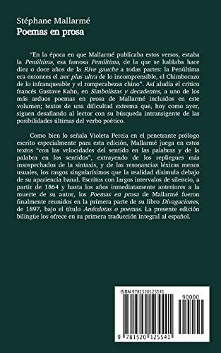 Poemas en prosa (edicin bilinge) (Spanish Edition),Used
