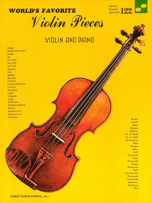 Violin Pieces: World'S Favorite Series #122,Used
