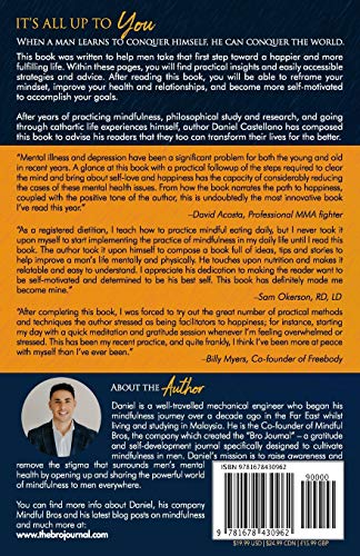 ITS ALL YOU, MAN!: How to Be a Happier Man Through Selfcare and Mindfulness,Used