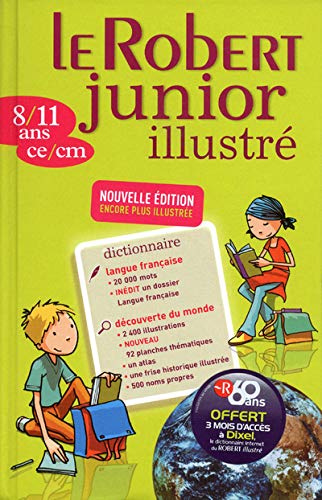 Le Robert Junior Illustre: Monolingual French Dictionary for Ages 811 (French Edition),Used