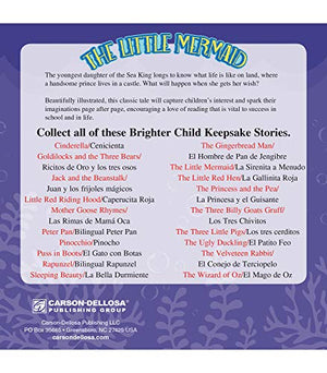 Carson Dellosa The Little Mermaid  La Sirenita a Menudo (Keepsake Stories, Bilingual) Storybook (Volume 13),Used