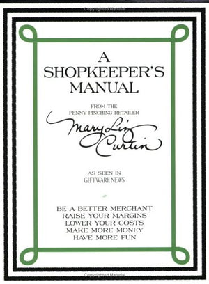 A Shopkeeper's Manual,New