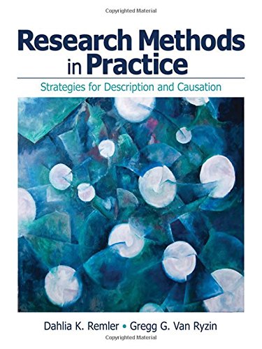 Research Methods in Practice: Strategies for Description and Causation,Used