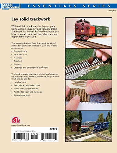 Basic Trackwork for Model Railroaders (Essentials),New
