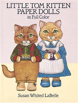 Little Tom Kitten Paper Dolls in Full Color,Used