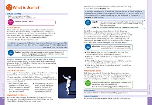 Cambridge IGCSE Drama Students Book: Second Edition (Collins Cambridge IGCSE ),Used
