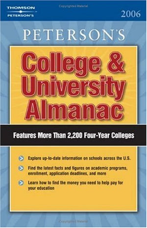 Peterson's College And University Almanac 2006,Used