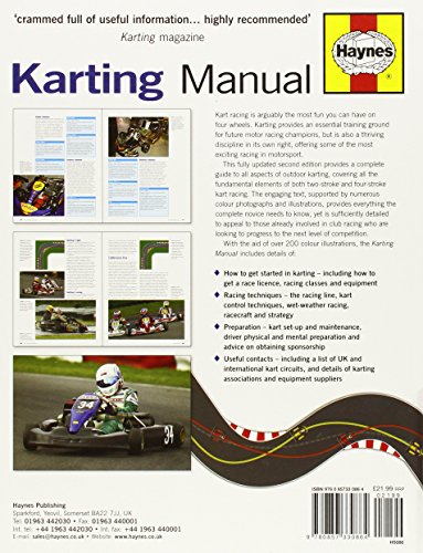 The Karting Manual: The Complete Beginner'S Guide To Competitive Kart Racing  2Nd Edition,Used