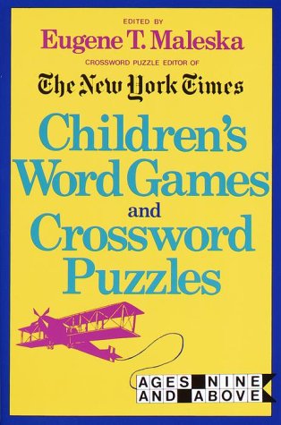 Children's Word Games and Crossword Puzzles (Other),Used