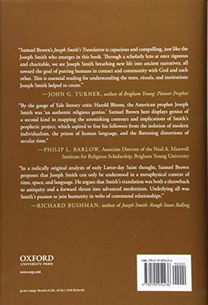 Joseph Smith's Translation: The Words and Worlds of Early Mormonism,Used