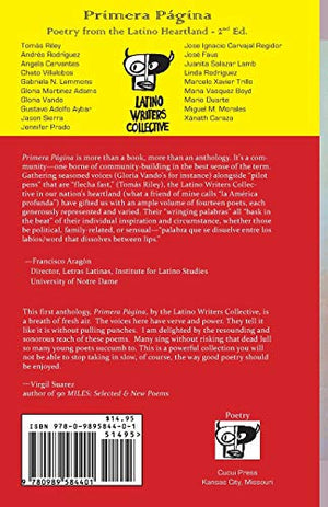 Primera Pagina  Poetry from the Latino Heartland,Used