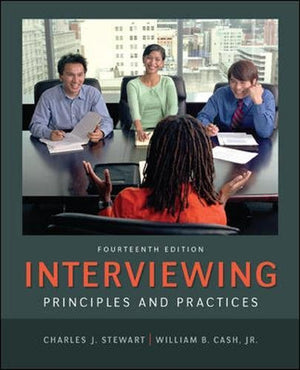 Interviewing: Principles And Practices,New