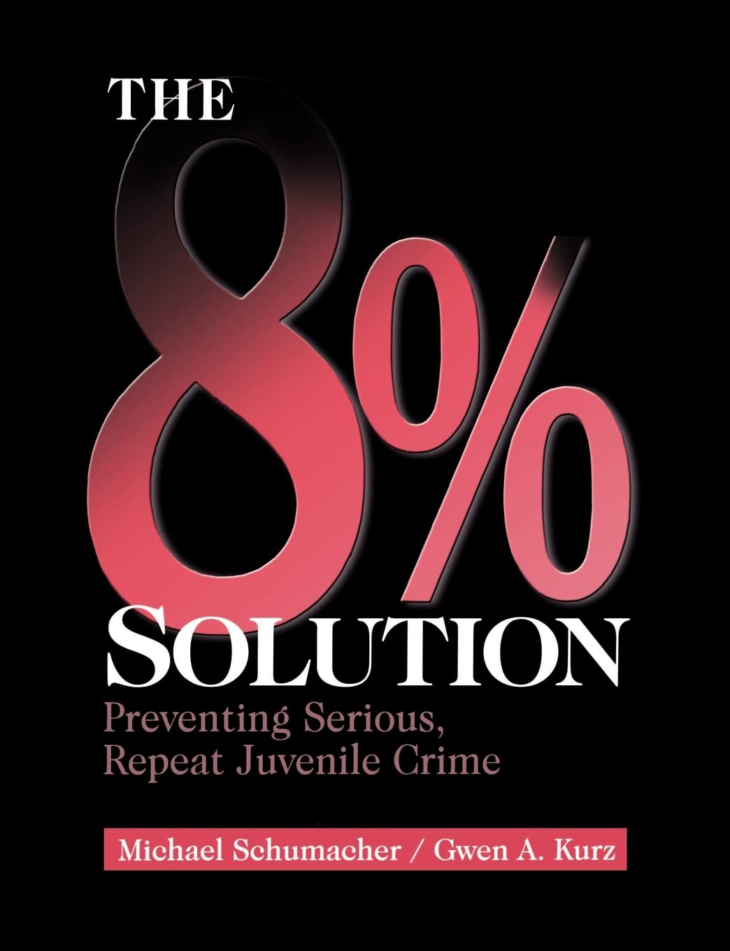 The 8% Solution: Preventing Serious, Repeat Juvenile Crime,Used