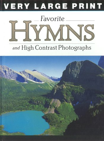 Very Large Print Favorite Hymns and high contrast photographs (Harvard Ranch Series, Number 3),Used