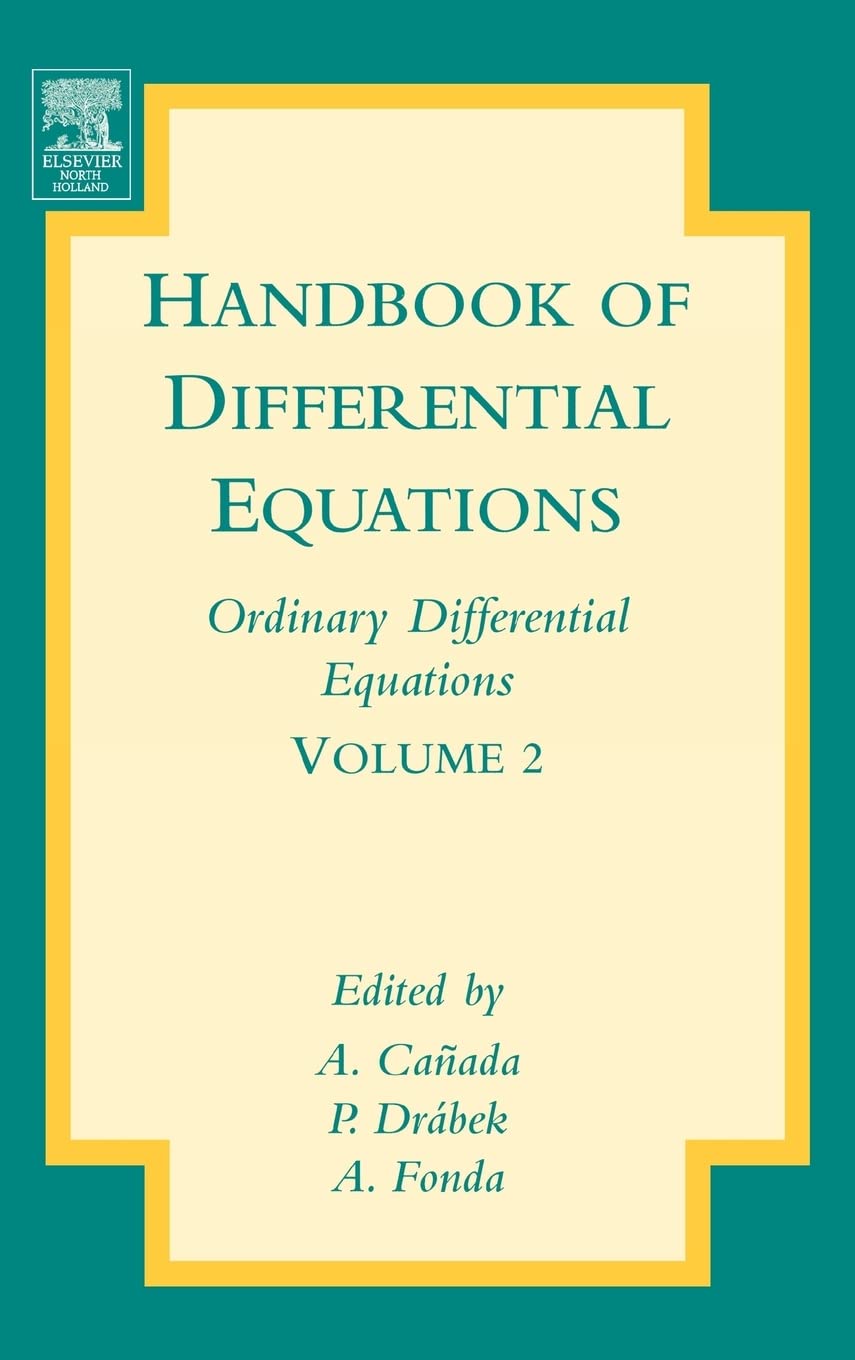 Handbook Of Differential Equations: Ordinary Differential Equations (Volume 2),New
