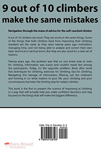 9 Out of 10 Climbers Make the Same Mistakes: Navigation Through the Maze of Advice for the Selfcoached Climber,Used