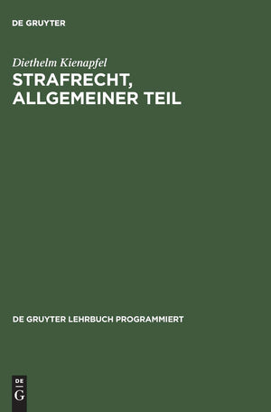 Strafrecht, Allgemeiner Teil (de Gruyter Lehrbuch Programmiert) (German Edition),Used