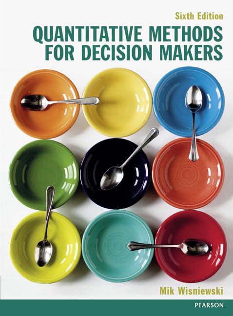 Quantitative Methods for Decision Makers,Used