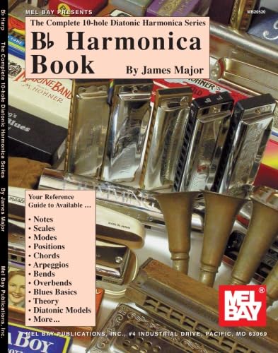 Mel Bay Complete 10Hole Diatonic Harmonica Series: Bb (Complete 10Hole Diatonic Harmonica),Used
